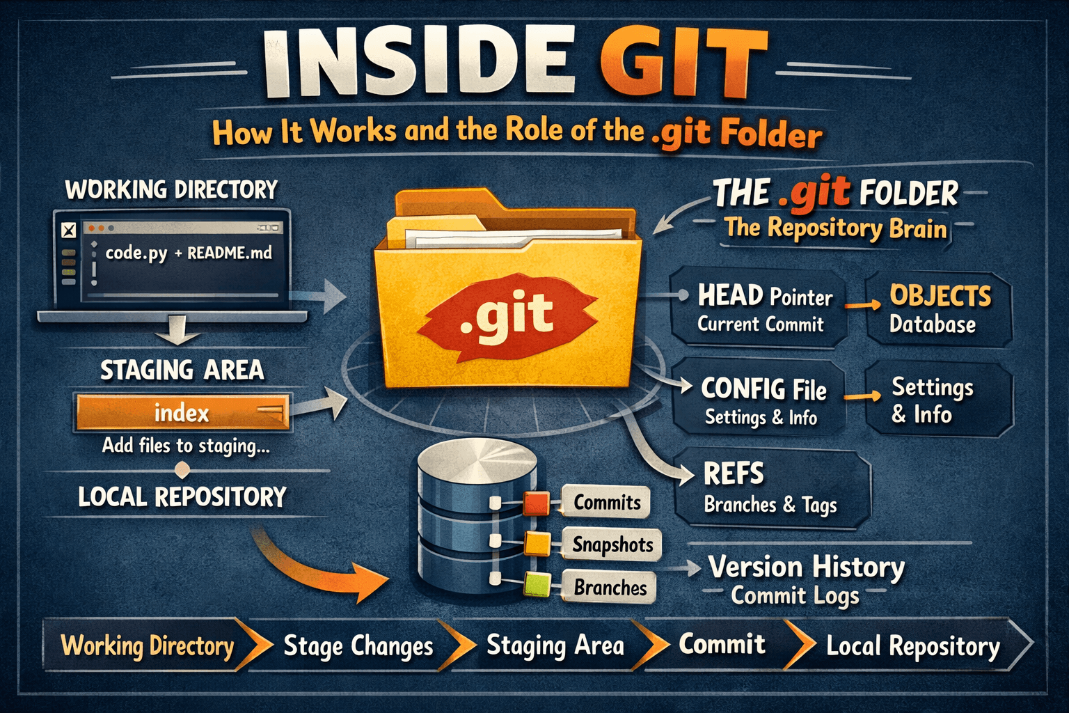 Inside Git: How It Works and the Role of the .git Folder